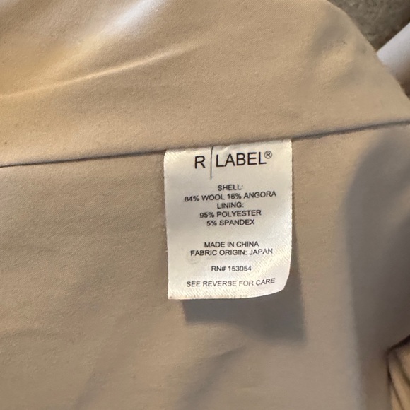 The Reset’s R - Label Gray wool Belted Coat - Picture 4 of 4
